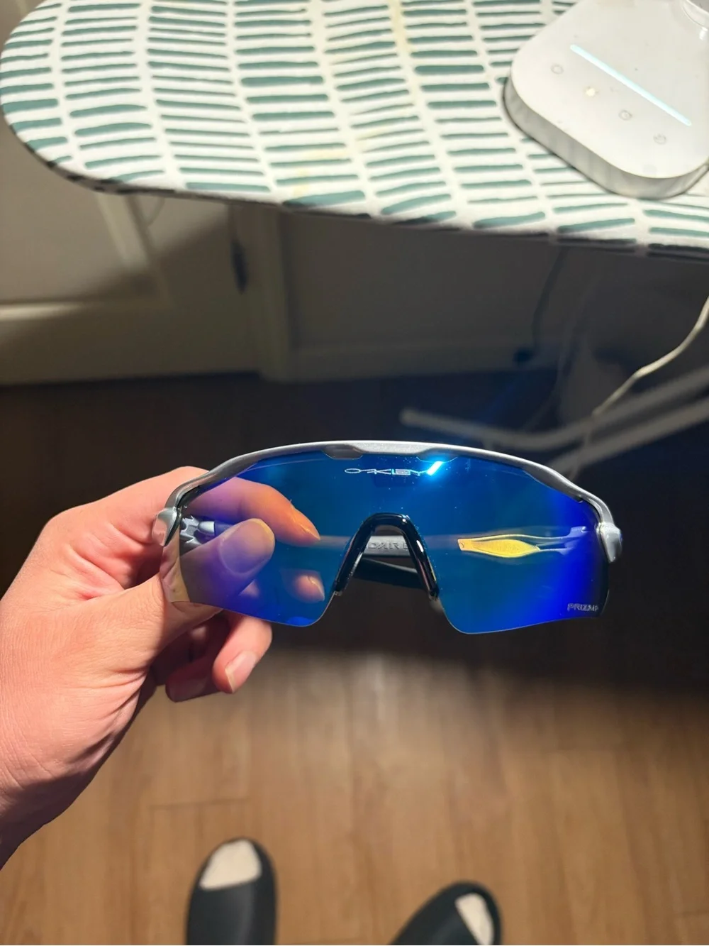 Oakley Prizm Blue Mirrored Performance Sunglasses